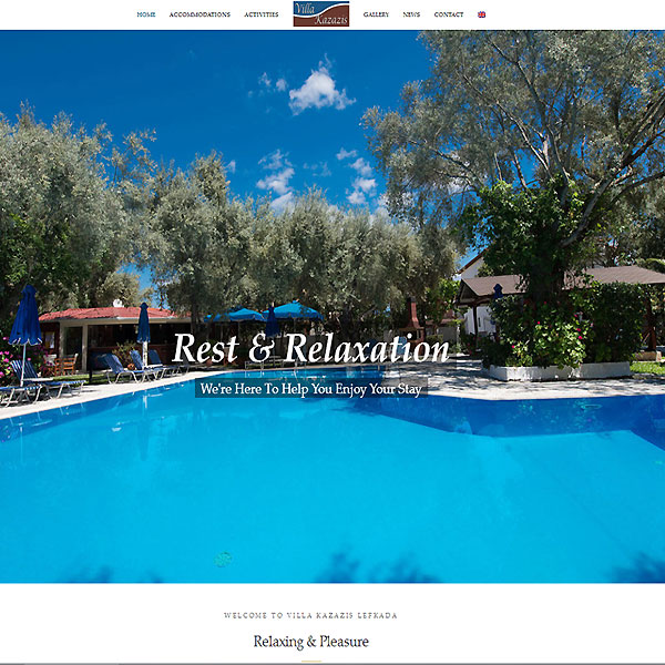Luxury villas in Lygia